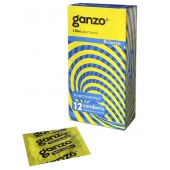Классические презервативы с обильной смазкой Ganzo Classic - 12 шт. - Ganzo - купить с доставкой в Раменском