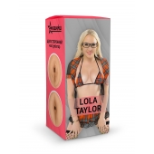 Двусторонний мастурбатор Lola Taylor - 22 см. - ФлешНаш - в Раменском купить с доставкой