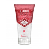 Интимный гель-смазка на водной основе Lubrimax Magic Strawberry - 75 мл. - ИнтелБИО - купить с доставкой в Раменском