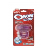 Фиолетовое эрекционное виброкольцо OWOW PURPLE - Screaming O - в Раменском купить с доставкой