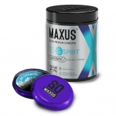 Гладкие презервативы Maxus G spot с двойной спиралью - 15 шт. - Maxus - купить с доставкой в Раменском