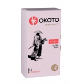 Тонкие презервативы OKOTO Ultra Thin - 12 шт. - Sitabella - купить с доставкой в Раменском