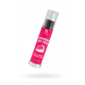 Массажное масло 2-в-1 с разогревающим эффектом и вкусом клубники со сливками - 50 мл. - Secret Play - купить с доставкой в Раменском