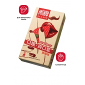 Презервативы Elasun Strawberry с аромато клубники - 10 шт. - Elasun - купить с доставкой в Раменском