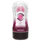 Прозрачный текстурированный мастурбатор Vacuum Cup Masturbator Black Hole - Baile - в Раменском купить с доставкой