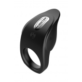 Черное эрекционное виброкольцо Vibro Lust Ring - MALESATION - в Раменском купить с доставкой