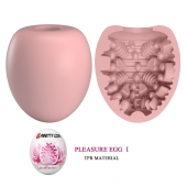 Розовый мастурбатор-яйцо Pleasure Egg I - Baile - в Раменском купить с доставкой