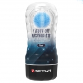Прозрачный текстурированный мастурбатор Vacuum Cup Masturbator Planet - Baile - в Раменском купить с доставкой