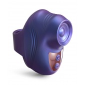 Синий клиторальный стимулятор на палец Kisscool - Love to Love