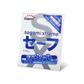 Презерватив Sagami Xtreme Ultrasafe с двойным количеством смазки - 1 шт. - Sagami - купить с доставкой в Раменском