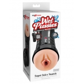 Мастурбатор-вагина в колбе Super Juicy Snatch - Pipedream - в Раменском купить с доставкой