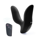 Черный вибромассажер простаты 3,5’’ Remote Control Curve P-spot Massager - 12 см. - Erokay - в Раменском купить с доставкой