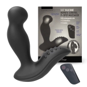 Черный вибромассажер простаты 3,5’’ Remote Control P-spot Massager - 12,5 см. - Erokay - в Раменском купить с доставкой