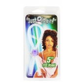 Прозрачное лассо с фиолетовой бусиной SILICONE COCK RING WITH BEAD LAVENDER - NMC - в Раменском купить с доставкой
