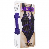 Фиолетовая верёвка для связывания и фиксации Bind Tie - 15,24 м. - Doc Johnson - купить с доставкой в Раменском