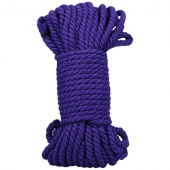 Фиолетовая верёвка для связывания и фиксации Bind Tie - 15,24 м. - Doc Johnson - купить с доставкой в Раменском