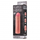 Фаллоудлинитель SUPER HERO Casanova - 18 см. - Lola Games - в Раменском купить с доставкой