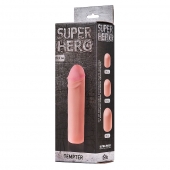 Фаллоудлинитель SUPER HERO Tempter - 16 см. - Lola Games - в Раменском купить с доставкой