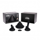 Конусный вибромассажер Cowgirl Cone с 2 насадками - CowGirl - купить с доставкой в Раменском