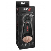 Мастурбатор-вагина с вибрацией Dirty Talk Starter Stroker - Pipedream - в Раменском купить с доставкой