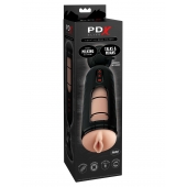 Мастурбатор-вагина с вибрацией Vibrating Mega Milker - Pipedream - в Раменском купить с доставкой