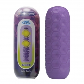 Фиолетовый мастурбатор Venus-X Twin balls - Baile - в Раменском купить с доставкой