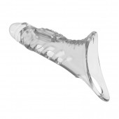 Прозрачная насадка на пенис - 22 см. - Baile - в Раменском купить с доставкой