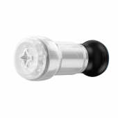 Набор PowerBlow   Feel Pocket Stroker Crystal: мастурбатор и интерактивная насадка - Kiiroo - в Раменском купить с доставкой