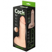 Телесный фаллоудлинитель с мошонкой Cock Next - 19 см. - LOVETOY (А-Полимер) - в Раменском купить с доставкой