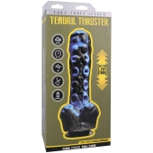 Черно-синяя мини-машина на присоске Tendril Thruster - 21,6 см. - Doc Johnson - купить с доставкой в Раменском