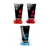 Набор из 3 лубрикантов JUJU (увлажняющий, клубника, малина) - JuJu - купить с доставкой в Раменском