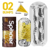 Мастурбатор Tenga Spinner DX 02 Bumps - Tenga - в Раменском купить с доставкой