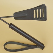 Черный кожаный стек «Сириус» - 60 см. - Sitabella - купить с доставкой в Раменском