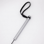 Черный стек с металлической ручкой - Crazy Handmade - купить с доставкой в Раменском