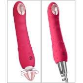 Малиновая насадка на душ с вибрацией Showers to orgasm - 20,1 см. - Orion - купить с доставкой в Раменском