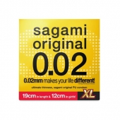 Презерватив увеличенного размера Sagami Original 0.02 XL-size - 1 шт. - Sagami - купить с доставкой в Раменском