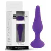 Фиолетовая анальная втулка Silcone Purple Plug Small - 10 см. - Boys of Toys в Раменском Фиолетовая анальная втулка Silcone Purple Plug Small - 10 см. - Boys of Toys