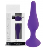 Фиолетовая анальная втулка Silcone Purple Plug Large - 12,5 см. - Boys of Toys в Раменском Фиолетовая анальная втулка Silcone Purple Plug Large - 12,5 см. - Boys of Toys