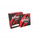 Презервативы с ароматом колы Expert Cola - 3 шт. - Expert - купить с доставкой в Раменском