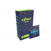 Светящиеся в темноте презервативы Expert Neon - 15 шт. - Expert - купить с доставкой в Раменском