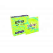 Ультратонкие презервативы Expert Invisible - 3 шт. - Expert - купить с доставкой в Раменском