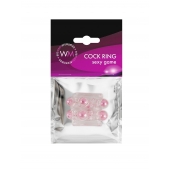 Прозрачная насадка на пенис с цветными шариками - Erowoman-Eroman - в Раменском купить с доставкой