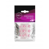 Прозрачная сквозная насадка на пенис с цветными шариками - Erowoman-Eroman - в Раменском купить с доставкой