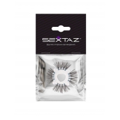 Эластичное эрекционное кольцо с черными «ресничками» - Sextaz - в Раменском купить с доставкой