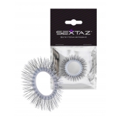 Круглое эрекционное кольцо с «ресничками» - Sextaz - в Раменском купить с доставкой