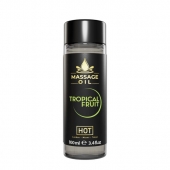 Массажное масло c ароматом тропических фруктов Massage Oil - 100 мл. - HOT - купить с доставкой в Раменском