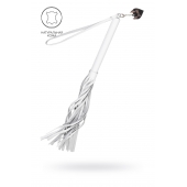 Белая кожаная плеть - 50 см. - Pecado - купить с доставкой в Раменском