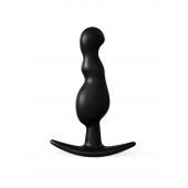 Черная анальная фигурная втулка - 11,5 см. - Sex Expert