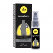 Пролонгатор-сыворотка pjur Superhero Delay Serum - 20 мл. - Pjur - купить с доставкой в Раменском