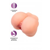 Реалистичный мастурбатор в форме попки с 2 любовными входами - No Name - в Раменском купить с доставкой